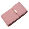 Vintage PU Leather Women Clutch Wallet Bags Trendy kaarthouder Coin Purse voor vrouwen