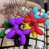 Dhl Key Chain mignon Balloon Dog Keychain Jewelry Couple de téléviseurs Creative Creative Cartoon Mobile Phone Sac Car Pendant Fun Kelechains6132909