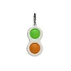 Decompression Early Toys Colorful Bubble Baby Toy Keychain Sensory Push Stress Education Anxiety Autism Reliever Tools Hgcli