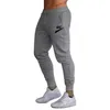 Дышащие эластичные брюки Hip Pop Slim Casual Bunders Bloons Ronating Gym Jogging Bins Men Joggers Fitness Sports Brand Print Print