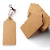 Decoração do partido por atacado preço em branco etiqueta de papel kraft tag DIY etiqueta bbb15419