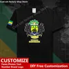 République gabonaise Gabon pays t-shirt personnalisé Jersey Fans bricolage nom numéro haute rue mode ample décontracté t-shirt 220616