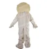 Costume da mascotte leone di peluche di Halloween, personaggio dei cartoni animati a tema animale, carnevale, unisex, per adulti, vestito da festa di Natale