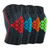1 PC Sports Knee Pads Kolorowe nylonowe fitness Sleeve Fitness Sprzęt Patella Brace Basketball Sileyball Suptor Wsparcie