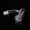 Seamless Full Weld Beveled Edge Bangers Smoking Accessories 10mm 14mm Male Joint 45 90 Degree Quartz Banger Nail Tobacco Tools FWQB17