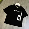 0-16T Kids T-shirts Famous designer t shirt Tops Tees boys girls embroidered letter cotton short sleeve Pullover clothes White Black Colors