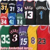 Vintage 15 Vince Allen Carter Jersey Basketball Ray Black Mamba Steve Hakeem Nash Oluwon Koszulki Charles Kevin Barkley Grant Rodman Garnet McGrady Hill