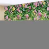 Коврики с цветами цветочники дешевая полиэстера ткань печать садовая арка ландшафт искусство тапиз хиппи бохо настенный настенный одеял J220804