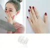 Pierścionki ślubne Srebrny palec dla kobiet osobowość koronkowa siatka pierścień ANILLOS MUJER BAGUE FEMME Korea zaręczynowy Prezent Prezent Edwi22