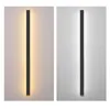 Lampes murales extérieures longues LED modernes étanches IP65 100CM 120CM porche jardin support luminaires Garage porte d'entrée décoration 2700-3200K chaud 6000-6500K blanc froid