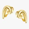 女性用のイヤリングのenfashion auricle ear cuffクリップは、ファッションジュエリーBrincos e201200 220429のピアスなしのゴールドカラーカバーイヤリング