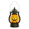 Led Halloween Pumpkin Lantern Lamp Ghost Party Rekvisita hängande nattljus Ljusdekorationer Hem Bar Kids Toy Outdoor Yard Dekor JY1204