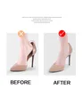 Kobiety wkładki do butów na wysokim obcasie przezroczystą podkładkę Dostosuj rozmiar obcasów klewy podkładki obrońcy naklejka obrońca Ból Opieka stopy wstawka 220713