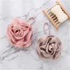 Bath Balls Rose Flower Sponges Designer Bubble Cleaning Net Loofah Shower Soft Girl Bathroom AccessoriesJK56