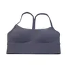 Flowy Y Back Yoga Sports Bra Gym Clothing Womens Tank Topsショックプルーフランニングフィットネストレーニングタイトベルトパッド下着36 13yb