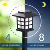 Luz de caminho solar LED Lâmpada solar à prova d'água para jardim / paisagem / pátio / pátio / acracção / iluminação de passarela