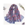 Schals Sommer Frauen Slik Schal Sunsn Chiffon Colorf Schal Wraps Blumen Dünne Strand Drop Lieferung Mode Accessoires Hüte Handschuhe Dhdie