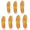 Düz ayak için deri ortic iç taban kemiği destek ortopedik ayakkabılar ayak tabanı ayak tabanı erkekler kadınlar çocuklar öküz bacağı düzeltilmiş 220713