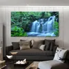 Stampe HD Poster Su La Casa Paesaggi Dipinti A Cascata Naturali Arte MuraleシナリオImmagine Cascata Soggiorno Modulare