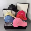 Высококачественные уличные шарики модные бейсбольные шляпы Mens Mens Mens Sports Caps 6 Colors Forward Cap Capte Designer Регулируемая шляпа Trucker