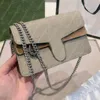 Tasche Luxury Crossbody Bags Wallet Sac de Luxe Women Handbag Mini Sholdlen Bag Lady Designer Woc Bags Chain Pruses Card Card Card Card Purse Denim Chains