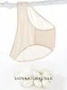 SuyaDream 3 pezzi / lotto Mutandine da donna 100% seta naturale Slip a vita bassa Sano Basic Abbigliamento quotidiano Intimo Intimo 220422