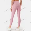 Leggings Yoga Clothes Designer Tracksuits Seamless Soft Peach Hip-lifting Sportswear Fitness Trousers No Embarrassing Line Nude High Waist Tight Yoga Pants woman