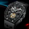 Armbandsur Tourbillon Mechanical Watch Men's Top Ten Hollow 2022 Luxury High-End WatchesWristwatches