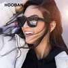 Hooban Square Polarised Solglasögon Män kvinnor Fashion Male Sun Glasögon Varumärkesdesign Onepiece Lens Eyewear UV400 220725