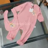 Neugeborene Rompers Baby Girl Boy Langarm Herbst Cartoon Bär Overall 100% Baumwollkleidung Kinder Boutique Outfits Kleidung