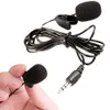 Kontakter MarsNaska Portable 3.5mm Mini Headset Microphone Lapel Lavalier Clip Microphone For Lecture Teaching Conference Guide Studio