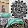 Hippie India Carpet Wall Hanging Psychedelic Tapiz Mandala Wall Cloth Carpet Dorm Headboard Boho Home Decor Curtain Yoga Sheet J224561716