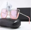 Designer dames zonnebril 2022 Nieuwe luxe strand zonnebrillen met UV -bescherming Y220622