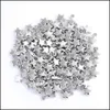 100 Pcs 9 Mm Étoile Perle Charme Or Sier Plaqué Ccb En Plastique Petit Pendentif Pour La Fabrication De Bijoux À Faire Soi-Même Bracelet Collier Boucle D'oreille Drop Delivery 2021 Ch