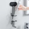 Haken Schienen Badezimmer Wandbehang Lockenstab Lagerregal Multifunktions Metall Gadget Artikel Haushalt Praktische SammlungHaken