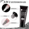 NXY Nail Gel 15ml Reflekterande Glitter Extension Polish Quick Building Lack Acrylic UV All för 0328