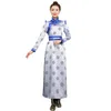 Ubranie etniczne dla mężczyzn i kobiet Cosplay Long Robe Festival Party National Wear Grassland Mongolian Cheongsam suknia azjatycka