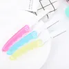 24Pcs/Lot Mix Color Arrot Foldable Eyebrow Shaver Tool Razor Trimmer Safe Facial Blades Shaping Knife Facial Hair Remover For Women Makeup Tools