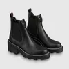 Зимний бренд Элегантный Beaubourg Angle Boots Women Lady Booties Knight Boot Masday Designer Martin Black Calf Leather Party Wedding 35-41