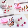 DIY Parfumé Dessert Macaron Muffin Cup Cake 3d Silicone pour Bougie Faire Fondant Moules 220629