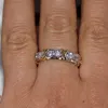 Fashion Luxury Womens Wedding Rings Ring Diamond Engagement For Women Gold Cross Ring3774875