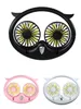 New Portable Electric Fans Hang Mini Owl Hanging Neck Band Rechargeable Battery Fan Desktop Usb Folding Telescopic Lazy Hangings Neck-Fan wholesale