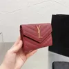 Mode Womens Designer Wallet Luxurys Brand Cardholder Casual Coin Pocket Mens Purse Small Bags Card Holder For Women Standard Wallet