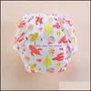 Insation Urine Pad New Print Baby Diapers Reusable Training Washable Cloth Nappy Waterproof Diaper Er Mxhome Dh0K4