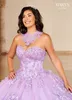 Pink Ruffles Appliqued Quinceanera Dresses Off The Shoulder Beaded Ball Gown Lace Sweet 16 Dress Party Wear Prom Evening Gowns