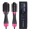 Salon 4 in 1 Roller Electric Heated Air Comb One Step Dryer Brush and Curler Blow Straight Hair Curler