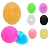 Sublimation 1PC Silicone Cleaning Brush Gel Washing Pad Exfoliating Blackhead Remover Facial Deep Cleansing Face Brushes Baby Bath Massager