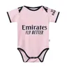 Set da calcio atletico / tute da ginnastica 2023 Kit da 6 a 18 mesi Kit per neonati Maglie per neonati 21 22 23 Magliette per bambini Jersey Divise da calcio per bambini personalizzate