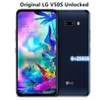 Original LG V50S ThinQ 5G 6,4 pouces 8 Go de RAM 256 Go de ROM téléphones 32MP double caméra arrière LTE simple SIM empreinte digitale téléphone portable débloqué 8 pièces