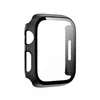 360 Full Body Hard PC Case Hartowane szklane anty-szczelinowe ekran filmowy dla Serii Apple Watch SE 7 45 mm 41mm 6 5 4 44 mm 40 mm Iwatch 3 2 1 42 mm 38mm